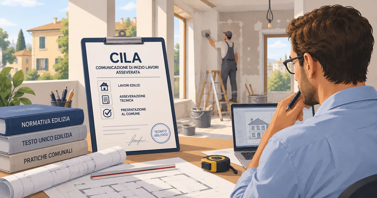 CILA Comunicazione Inizio Lavori Asseverata