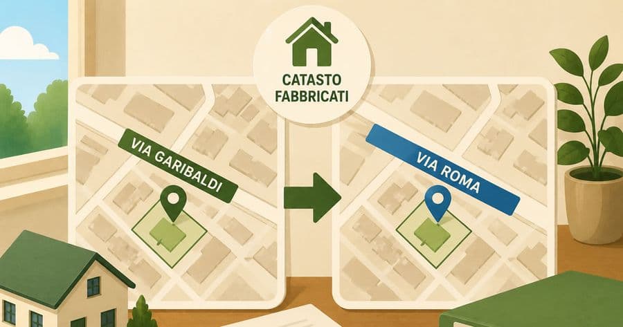 Cambio toponmastica e Catasto