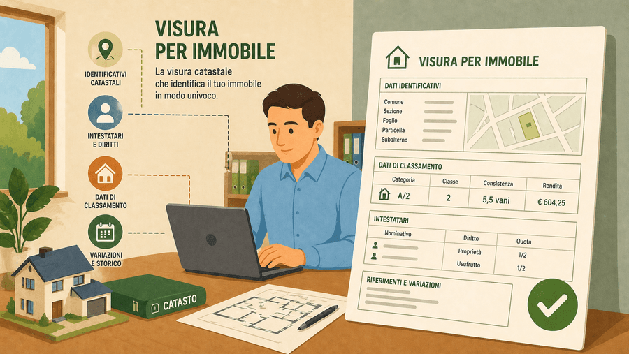 Visura per immobile