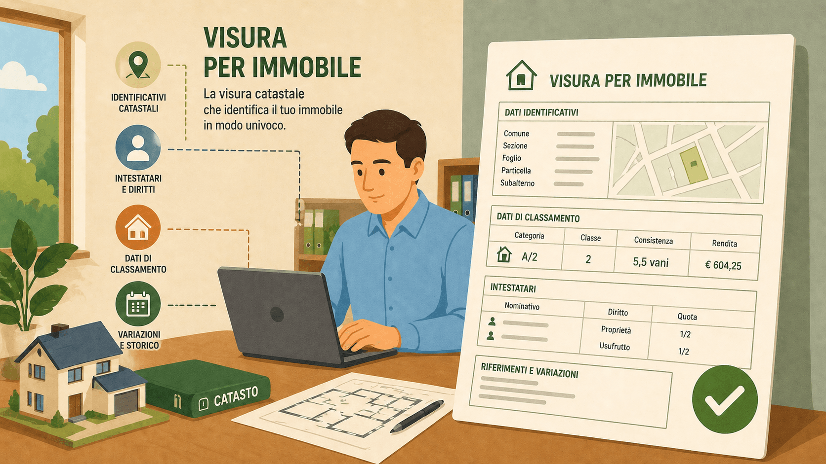 Visura per immobile
