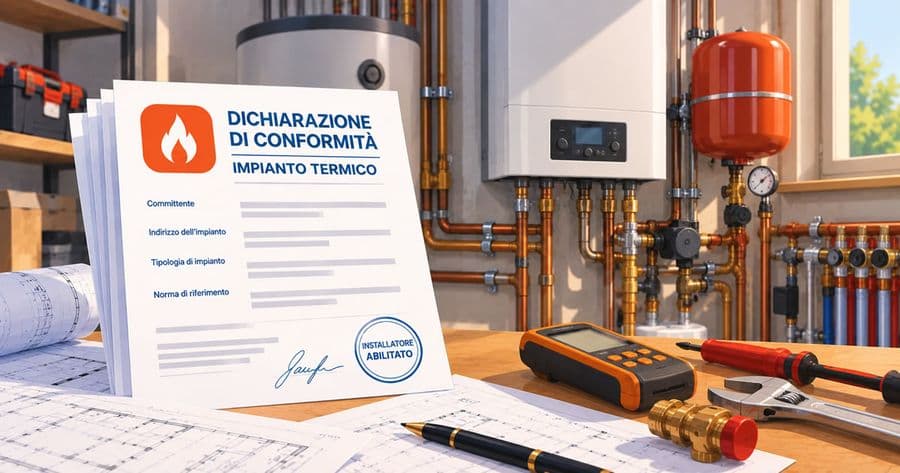DiCo Dichiarazione di Conformita Impianto Termico